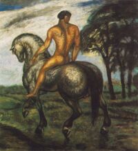 Magnyos hajnali lovas, 1911 (Nagythat kp)