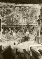 68. Falkpek a gelencei rmai katolikus templomban. Fels sor: Szent Lszl-legenda, als sor: Jzus lete, 1320–1330 krl