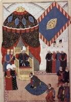 22. Szulejmn Zimony mezejn trnstrban fogadja Jnos Zsigmondot 1566-ban