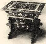 Asztal, blcss, festett virgozssal bortva (Torock 1893). Bp. Nprajzi Mzeum