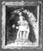 Mria-hz a sasvri (v. Nyitra m.) Pieta kegyszobor msval (19. sz., Felvidk)