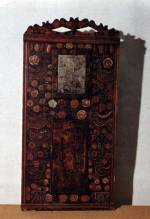 Saroktka, fels ajtajban tkrbetttel (Nyrsz, v. Kolozs m., 1880-as vek) Bp. Nprajzi Mzeum