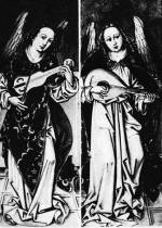 2. Zenl angyalok hegedvel s lanttal. Csegldi (Szabolcs-Szatmr) oltrkp, 1494