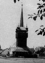217. Fiatornyos reformtus haranglb s templom (1822), Tiszacscse (Szabolcs-Szatmr megye). Lantos Mikls felvtele, 1980