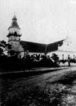 235. Az oroshzi (Bks megye) evanglikus templom (plt 1786-ban), 1920 krl (Evanglikus Orszgos Mzeum, Budapest)
