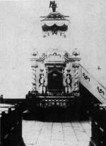 236. Szszkkel egybeptett evanglikus oltr (1794). Oroshza (Bks megye), 1920-as vek (Evanglikus Orszgos Mzeum, Budapest)