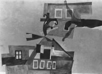 Vajda Lajos: Szentendrei hzak feszlettel (1937)