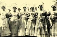 38. Maidens of Mary, ready for procession