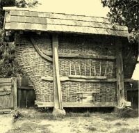 84. Wicker-work maize bin