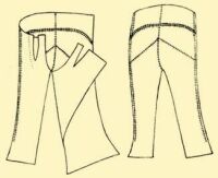 Fig. 165. The cut of the Szkely hoses called 