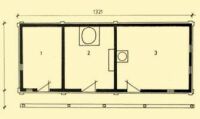 Fig. 51. The ground-plan of a house with a porch.