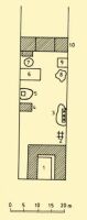 Fig. 53. The ground-plan of the courtyard of a fenced house.