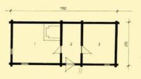 Fig. 55. The ground-plan of a dwelling house.