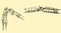 Fig. 80. Ways of fastening the flail to its handle.