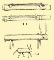 Abb. 217. Kinderspielzeug aus Maisstengel.