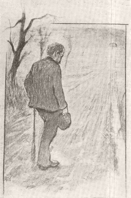 Rti istvn illusztrcija Kiss Jzsef vershez (1896-97)