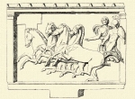 60. Amphiaraus leszll az alvilgba (Oropusban tallt relief.)