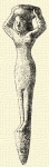 156. Chaldaeus bronzszobor Urbl.