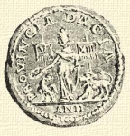 220. Philippus Daciban vert bronzrme.