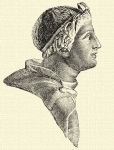 227. Demetrius Poliorcetes Herculaneumbl szrmaz bronzszonrocskjnak feje.
