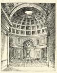 286. A Pantheon belseje (Roma).