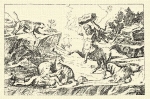 373. Centaurus harcza leopardokkal, mozaik kp (Berlin).