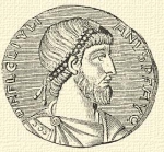 494. Julianus Apostata (aranyrem)
