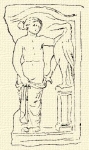 507. Leda s a hatty. Relief (M. N. Mzeum.)