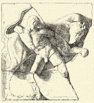602. A cretai bika legyzse. Metopon az olympiai Zeus-templomrl.