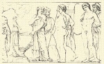 605. Iphigenia Orestest s Pyladest fl akarja ldozni (Roma, Villa Albani).