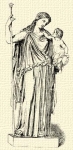 667. Irene Plutusszal, mrvny (Mnchen, glyptotheka).