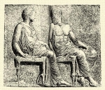 773. Athenae s Hephaestus a Parthenon keleti frizrl, mrvny (London, British Museum).