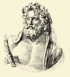 899. Dodonai Zeus, bronz mellszobor (Bcs).